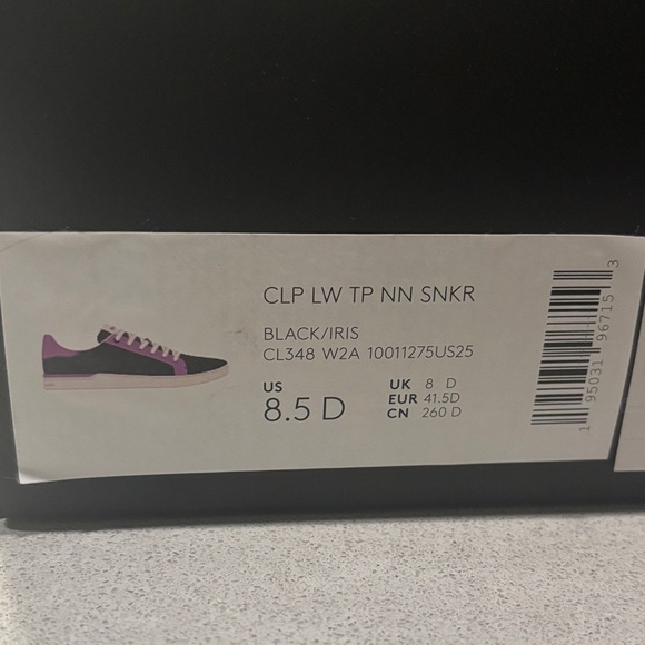 Coach Black and Purple Sneakers - Picture 2 of 2